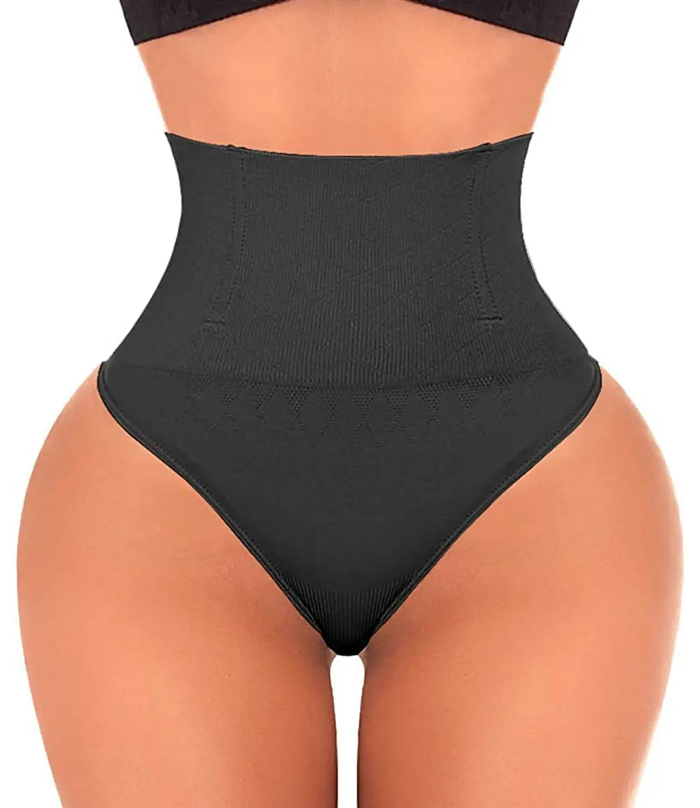 High-Waist Shaping Thong - Tummy Control & Butt Lift Shapewear