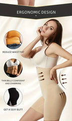 High-Waist Shaping Thong - Tummy Control & Butt Lift Shapewear