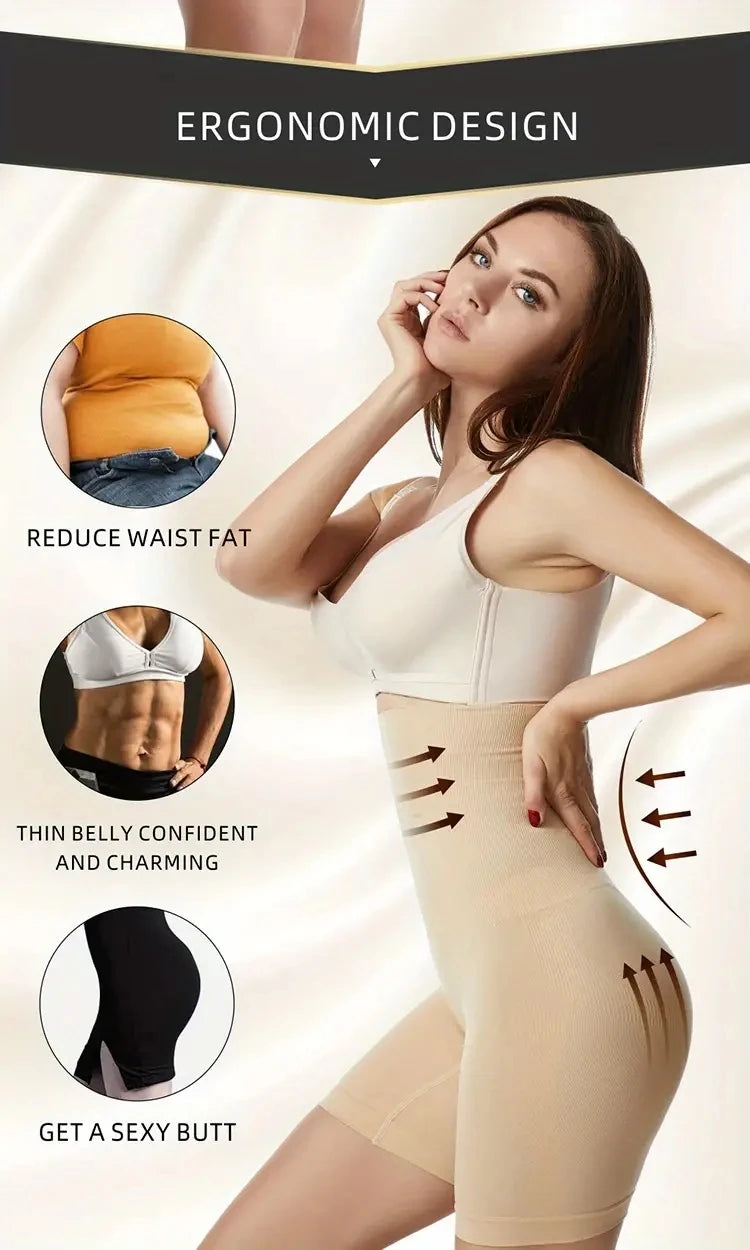 High-Waist Shaping Thong - Tummy Control & Butt Lift Shapewear