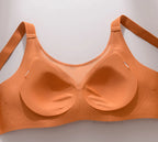 Plus-Size Wire-Free Lace Bra - Full Coverage & Support