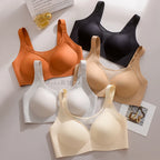 Plus-Size Wire-Free Lace Bra - Full Coverage & Support