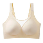 Plus-Size Wire-Free Lace Bra - Full Coverage & Support