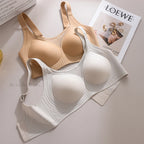 Plus-Size Wire-Free Lace Bra - Full Coverage & Support