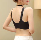 Plus-Size Wire-Free Lace Bra - Full Coverage & Support