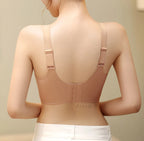 Plus-Size Wire-Free Lace Bra - Full Coverage & Support