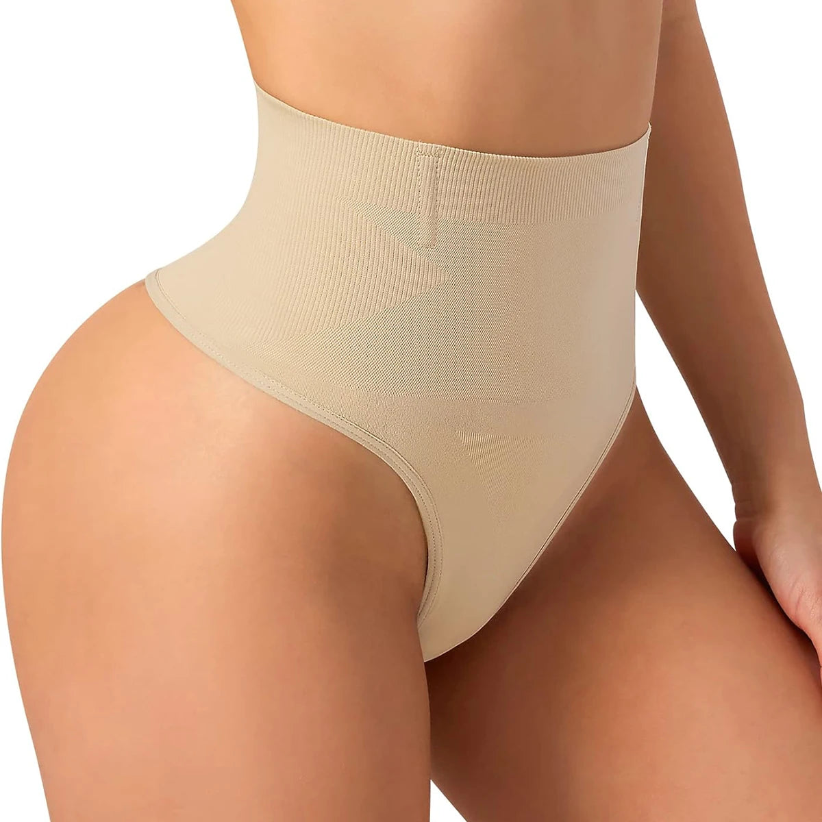 High-Waist Shaping Thong - Tummy Control & Butt Lift Shapewear