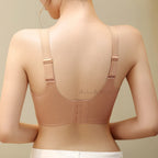 Plus-Size Wire-Free Lace Bra - Full Coverage & Support