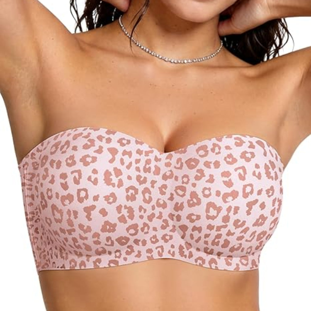 Held™ Strapless Push Up Bra - Leopard Edition