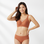 Plus-Size Wire-Free Lace Bra - Full Coverage & Support